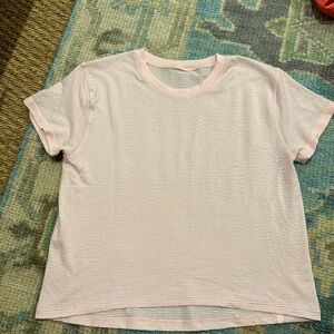 Lululemon pink Top Loose Fit